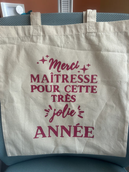 Sac en tissu personnalisable