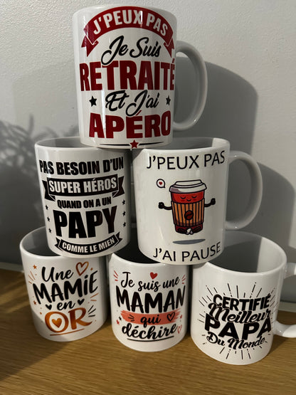 Mug personnalisable